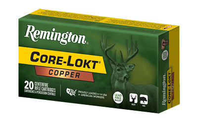 Remington, Core-Lokt, 360 Buckhammer, 160 Grain, Core-Lokt Copper Hollow Point, 20 Round Box