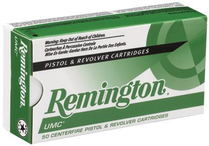 Remington 9MM UMC 115GR JACKETED HP 50RDS