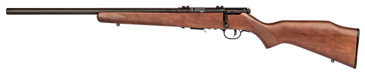 Savage, 93R17GLV, Bolt Action Rifle, 17HMR, 21" Barrel, Heavy Barrel, Blue Finish, Wood Stock, 5Rd, AccuTrigger, Left Hand