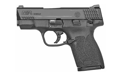Smith & Wesson, M&P SHIELD M2.0, Massachusetts Compliant, Striker Fired, Semi-automatic, Polymer Frame Pistol, Compact, 45 ACP, 3.3" Barrel, Armornite Finish, Black, 3-Dot Sights, Manual Thumb Safety, 2 Magazines, (1) 6-Round and (1) 7-Round