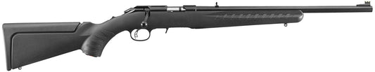 RUGER AMERICAN 22LR RIMFIRE 18" BRL Satin BLUE THREADED COMPACT