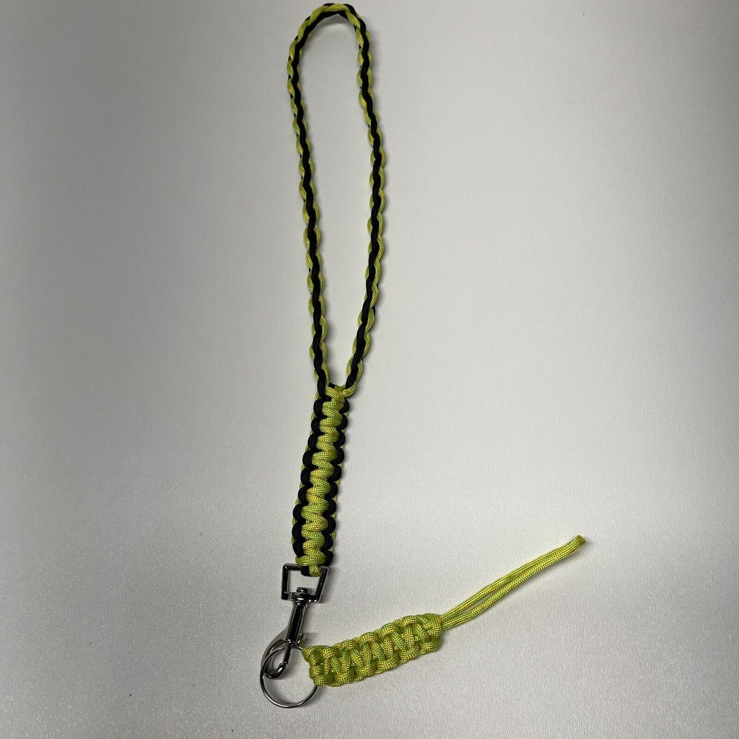 Heavy Duty Paracord Lanyard Necklace - Braided 550 Keychain Lanyard Fits Garmin