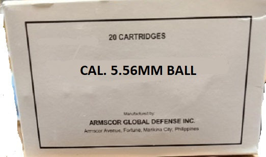 ARMSCOR AMMO .223 REMINGTON 55GR. FMJ (M193) 20-PACK