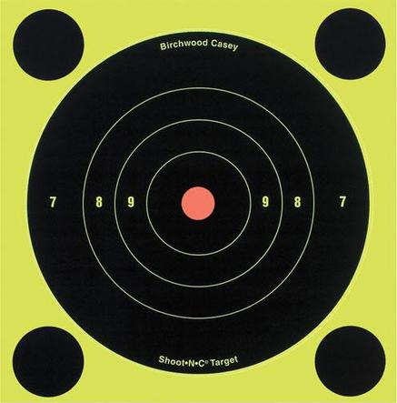 Birchwood Casey Shoot-N-C 8" Bull's Eye Targets