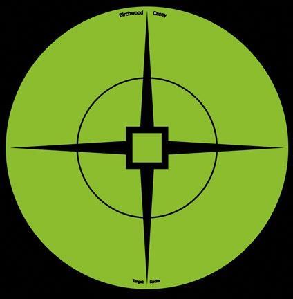 Birchwood Casey Targets 6" Green Target Spots - 10/Pack
