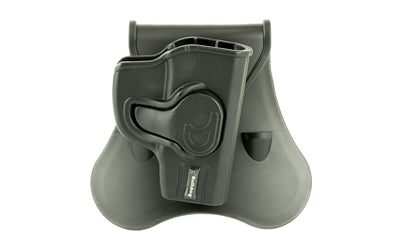 Bulldog Cases, Rapid Release Polymer Holster, Fits Ruger LCP, Right Hand, Polymer, Black