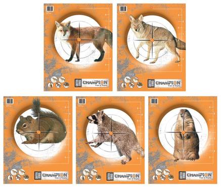 Champion Critter Series Targets - 11" X 14", 10/Pack