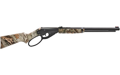 Daisy, Camo Lever Action Big Loop, Air Rifle, BB, 350 Feet Per Second, 10.75" Barrel, Black Color, Synthetic Stock, 350Rd Capacity