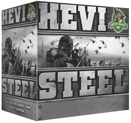 HEVI-Shot HEVI-Steel Shotshells 12 ga 2-3/4" 1-1/8 oz 1500 fps #2 25/Box