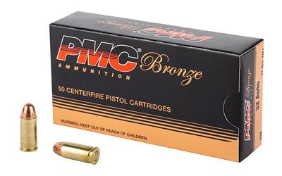 PMC, Bronze, 32 ACP, 71 Grain, Full Metal Jacket, 50 Round Box