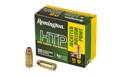 Remington, High Terminal Performance, 9MM, 147 Grain, Jacketed Hollow Point, 20 Round Box