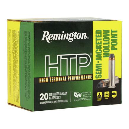 Remington HTP Handgun Ammunition .357 Mag 158 gr SJHP 1235 fps 20/ct
