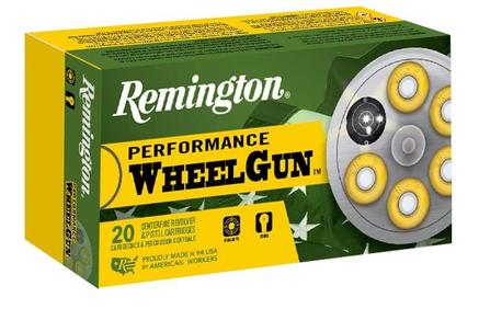 Remington Performance Wheel Gun Ammunition .38 S&W 146 gr LRN 685 fps 50/ct