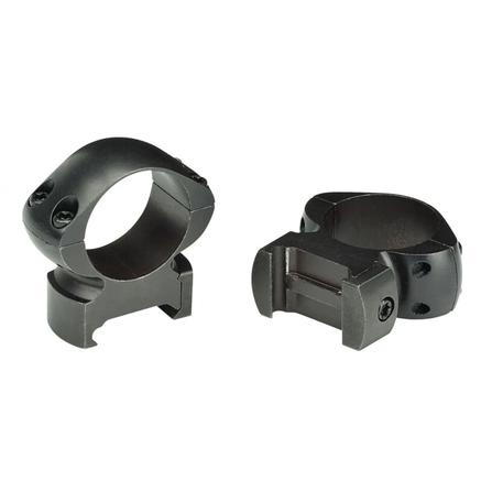 Weaver Grand Slam Steel Top Mount Scope Rings 1" Medium, Matte SB