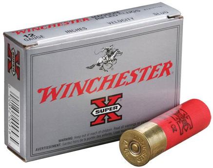 Winchester Super-X Slug 12 ga 2 3/4" 1 oz Slug 1600 fps - 5/box