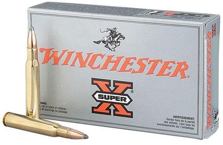 Winchester Super-X Rifle Ammunition .22-250 Rem 55 gr PSP 3680 fps - 20/box