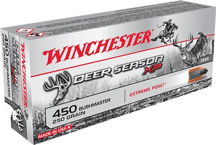 Winchester Deer Season XP 450 Bushmaster 250 gr Deer XP 20 Rounds Ammo