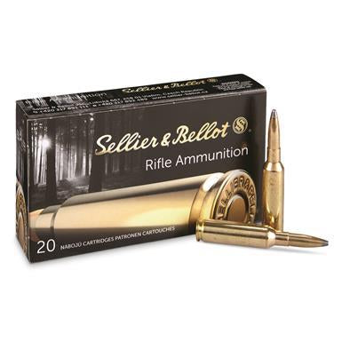 Sellier & Bellot Rifle Ammunition 6.5 Creedmoor 140 gr SP 2657 fps 20/ct