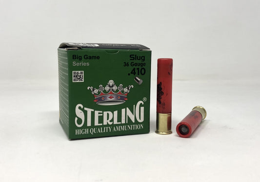 Sterling 410 Slugs 25 rounds
